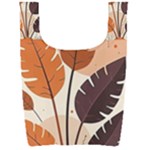 Leaves Boho Monster Nature Foldable Shopping Bag