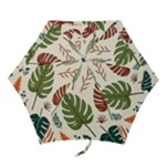 Leaves Autumn Mini Folding Umbrellas