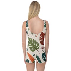 One Piece Boyleg Swimsuit 