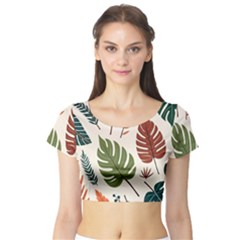 Short Sleeve Crop Top 