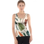 Leaves Autumn Women s Basic Tank Top