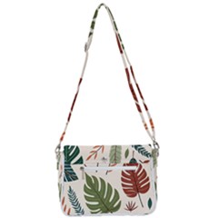 Shoulder Bag with Back Zipper 