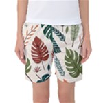 Leaves Autumn Women s Basketball Shorts