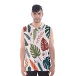 Leaves Autumn Men s Basketball Tank Top