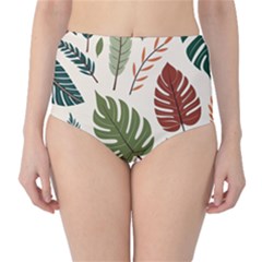 Classic High-Waist Bikini Bottoms 