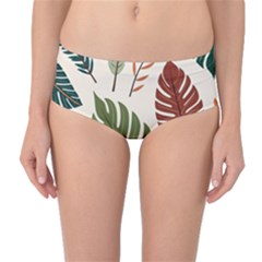 Mid-Waist Bikini Bottoms 