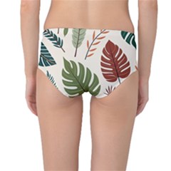 Mid-Waist Bikini Bottoms 