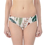 Leaves Autumn Hipster Bikini Bottoms