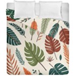 Leaves Autumn Duvet Cover Double Side (California King Size)