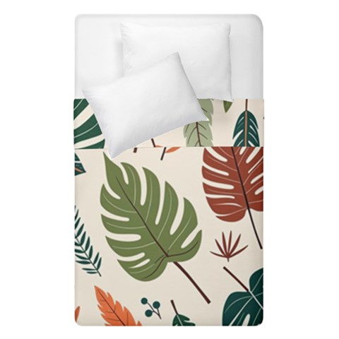 Leaves Autumn Duvet Cover Double Side (Single Size) from ArtsNow.com