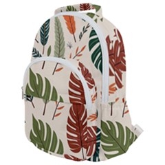 Rounded Multi Pocket Backpack 