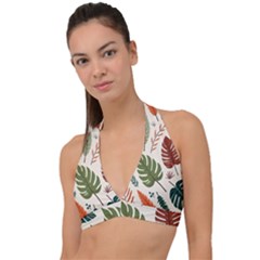 Halter Plunge Bikini Top 