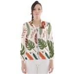 Leaves Autumn Women s Windbreaker