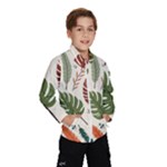 Leaves Autumn Kids  Windbreaker