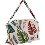 Leaves Autumn Canvas Crossbody Bag