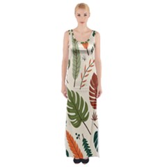 Thigh Split Maxi Dress 