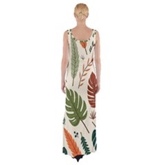 Thigh Split Maxi Dress 