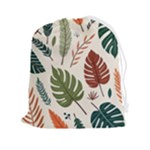 Leaves Autumn Drawstring Pouch (2XL)