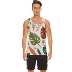 Men s Wide Collar Tank Top 