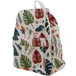 Leaves Autumn Top Flap Backpack