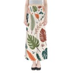 Leaves Autumn Full Length Maxi Skirt