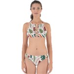 Leaves Autumn Perfectly Cut Out Bikini Set