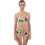 Leaves Autumn Wrap Around Bikini Set