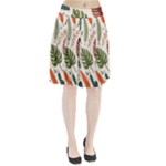 Leaves Autumn Pleated Skirt