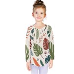 Leaves Autumn Kids  Long Sleeve T-Shirt