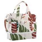 Leaves Autumn Sports Shoulder Bag with Shoes Compartment