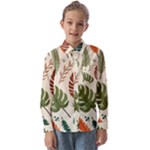 Leaves Autumn Kids  Long Sleeve Shirt