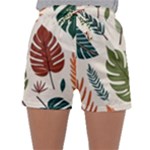 Leaves Autumn Sleepwear Shorts