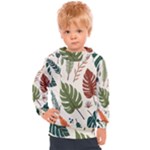 Leaves Autumn Kids  Hooded Pullover