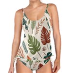 Leaves Autumn Tankini Set