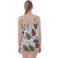 Tie Front Two Piece Tankini 