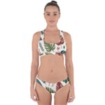 Leaves Autumn Cross Back Hipster Bikini Set