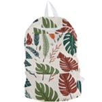 Leaves Autumn Foldable Lightweight Backpack