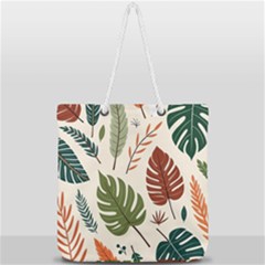 Full Print Rope Handle Tote (Large) 