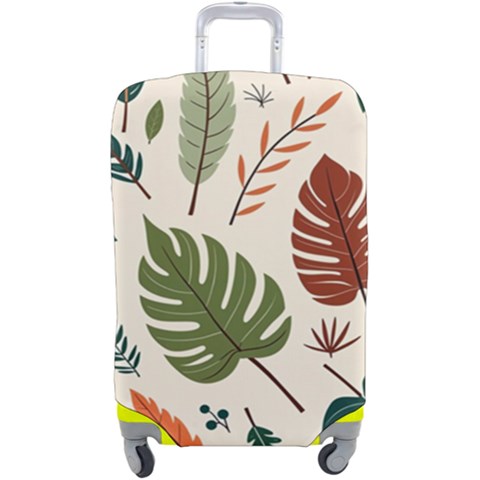 Leaves Autumn Luggage Cover (Large) from ArtsNow.com