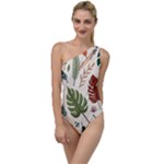 Leaves Autumn To One Side Swimsuit