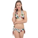 Leaves Autumn Tie It Up Bikini Set