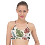 Leaves Autumn Basic Training Sports Bra