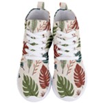 Leaves Autumn Women s Lightweight High Top Sneakers