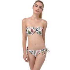 Twist Bandeau Bikini Set 