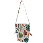 Leaves Autumn Folding Shoulder Bag