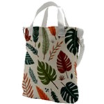 Leaves Autumn Canvas Messenger Bag