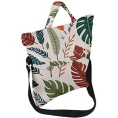 Fold Over Handle Tote Bag 