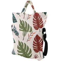 Fold Over Handle Tote Bag 