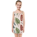 Leaves Autumn Kids  Summer Sun Dress