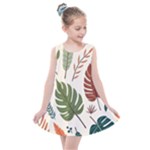 Leaves Autumn Kids  Summer Dress